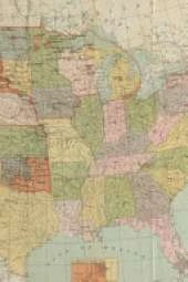 Native American Reservations Map Field Journal Notebook, 100 pages/50 sheets, 4x6