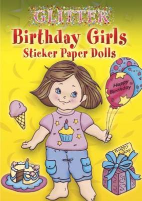 Birthday Girls Sticker Paper Dolls