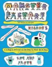 DIY Projects for Kids (Cut and paste Monster Factory - Volume 3): This book comes with collection of downloadable PDF books that will help your child make an excellent start to his/her education. Books are designed to improve hand-eye coordination, devel
