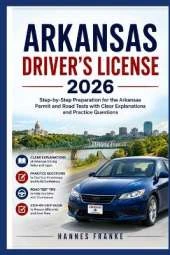 Arkansas Drivers License 2026: "Step-by-Step Preparation for the Arkansas Permit and Road Tests with Clear Explanations and Practice Questions"