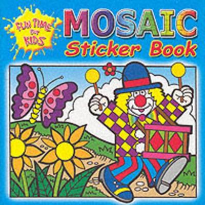Mosaic Sticker Book: Clown