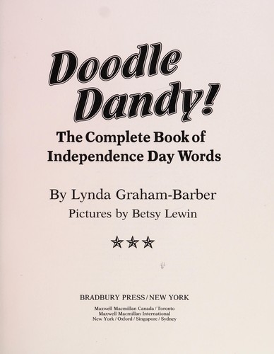Doodle Dandy!: The Complete Book of Independence Day Words