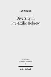 Diversity in Pre-Exilic Hebrew