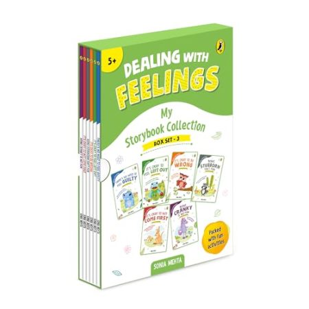Dealing with Feelings: My Storybook Collection (Box set 3): Set of 6 Exciting Story cum Activity Books | Illustrated Storybooks on Emotions and Mental Health | Ages 5 + | Sonia Mehta