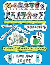 Easy Christmas Crafts for Kids (Cut and paste Monster Factory - Volume 3): This book comes with collection of downloadable PDF books that will help your child make an excellent start to his/her education. Books are designed to improve hand-eye coordinati