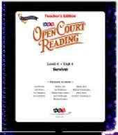 OPEN COURT READING - CALIFORNIA TEACHER EDITION UNIT 4 LEVEL 4