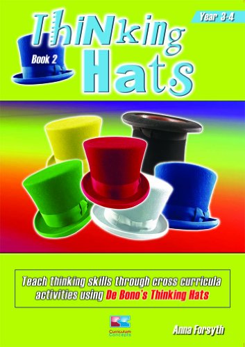 Thinking Hats: Teach Thinking Skills Through Cross Curricula Activities Using De Bono's Thinking Hats