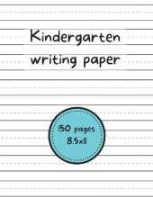 Kindergarten writing paper