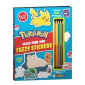 Pokemon Color Your Own Fuzzy Stickers