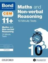 Maths & Non-verbal Reasoning: Bond 11+ CEM 10 Minute Tests (now Cambridge Select Insight): 8-9 years