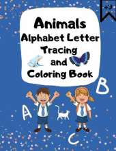 Alphabet Letter Tracing and Coloring Book