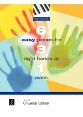 6 easy pieces for 3 right hands at 1 piano