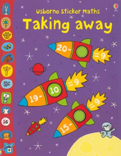 Sticker Maths: Taking Away