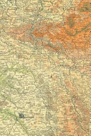 WWI Western Front Map Field Journal Notebook, 100 pages/50 sheets, 4x6