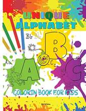 Unique Alphabet Coloring Book For Kids