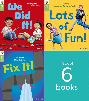 Oxford Reading Tree Green Sparks: level 2 LEVEL 2 PACK of 6