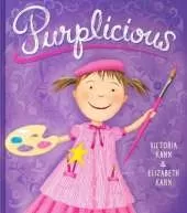Purplicious: A Paper-Over-Board Book for Kids