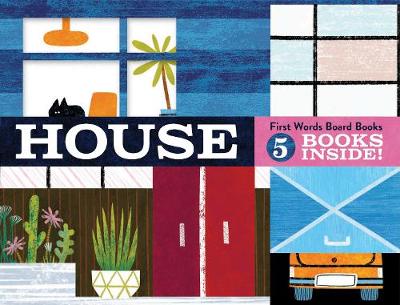 House: First Words Board Books: 5 books inside!