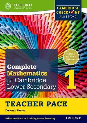 Complete Mathematics for Cambridge Lower Secondary Teacher Pack 1 (First Edition)
