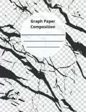 Graph Paper Composition Notebook: Large Size 8.5'' x 11'', Quad Ruled 5 squares per inch