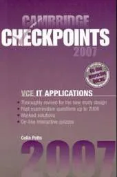 Cambridge Checkpoints VCE IT Applications 2007
