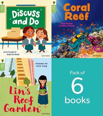 Oxford Reading Tree Green Sparks: Level 4 LEVEL 4 PACK of 6
