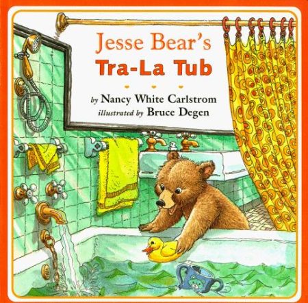 Jesse Bear's Tra-La Tub: Jesse Bear Board Books