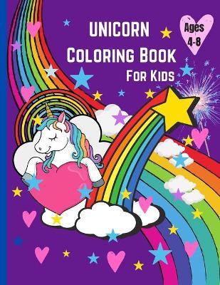 Unicorn Coloring Book for Kids Ages 4-8 US Edition