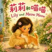 Lily and Meow Meow 莉莉和喵喵: A Sweet Bilingual Rhyming Story About Kindness and Caring in English, Chinese, & Pinyin!