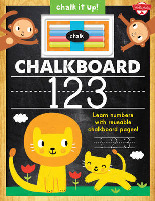Chalkboard 123: Learn your numbers with reusable chalkboard pages!