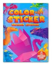 Color with sticker Dragon Adventure