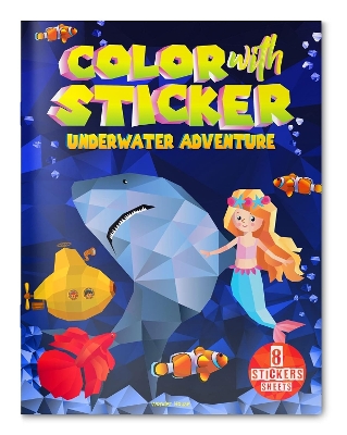 Color with sticker Underwater Adventure