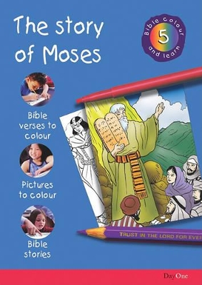 Bible Colour and Learn: 5 Moses