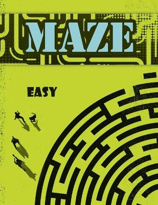Maze Book for Kids: Kids Maze Book, Preschool to Kindergarten Maze Activity Book, Kids Mazes