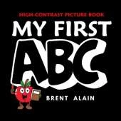 My First ABC: High-Contrast Picture Book for Newborns and Babies