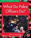Learnabouts Lvl 13: What Do Police Office