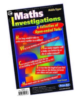 Maths Investigations: A Collection of Open-ended Tasks