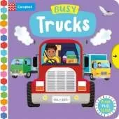 Busy Trucks: A Push, Pull, Slide Book
