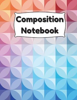 Composition Notebook: Simple linear notebook with college ruled 100 pages (8.5x11 format) / Composition Notebook for students / Wide Blank Lined Workbook / Linear Journal / MOSAIC Collection