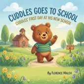 Cuddles Goes to School: Cuddles' First Day at His New School: A Comforting Children's Book About Overcoming Jitters, Making Friends, and Being Brave