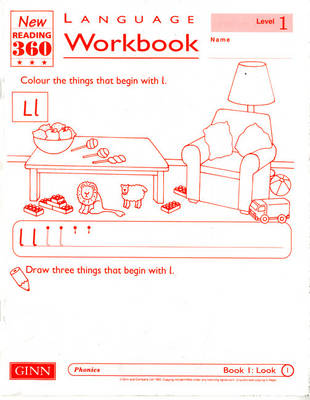 Reading 360 Language Resource Workbook 1 pack of 8