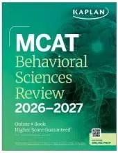 MCAT Behavioral Sciences Review 2026-2027: Online + Book