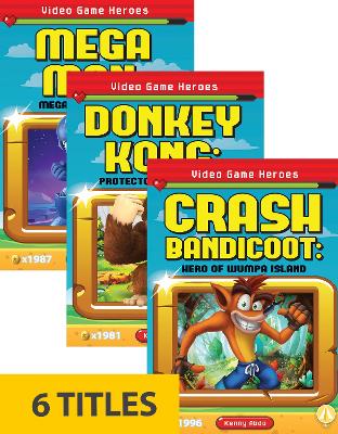 Video Game Heroes Set 2 (Set of 6)