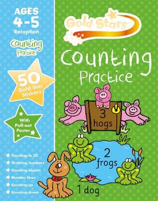 Gold Stars Counting Practice Ages 4-5 Reception
