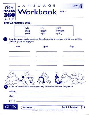 Reading 360 Language Resource Workbook 8 pack of 8