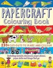 Papercraft Colouring Book