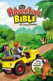 NIrV, Adventure Bible for Early Readers, Leathersoft, Green, Full Color