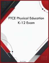 FTCE Physical Education K-12 Exam