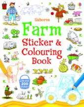 Farm Sticker and Colouring Book