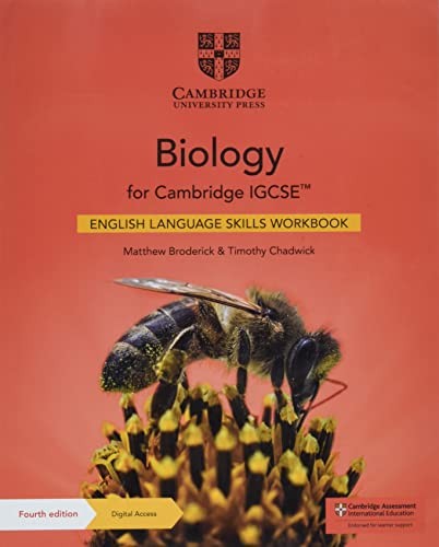 Biology for Cambridge IGCSE (TM) English Language Skills Workbook with Digital Access (2 Years)